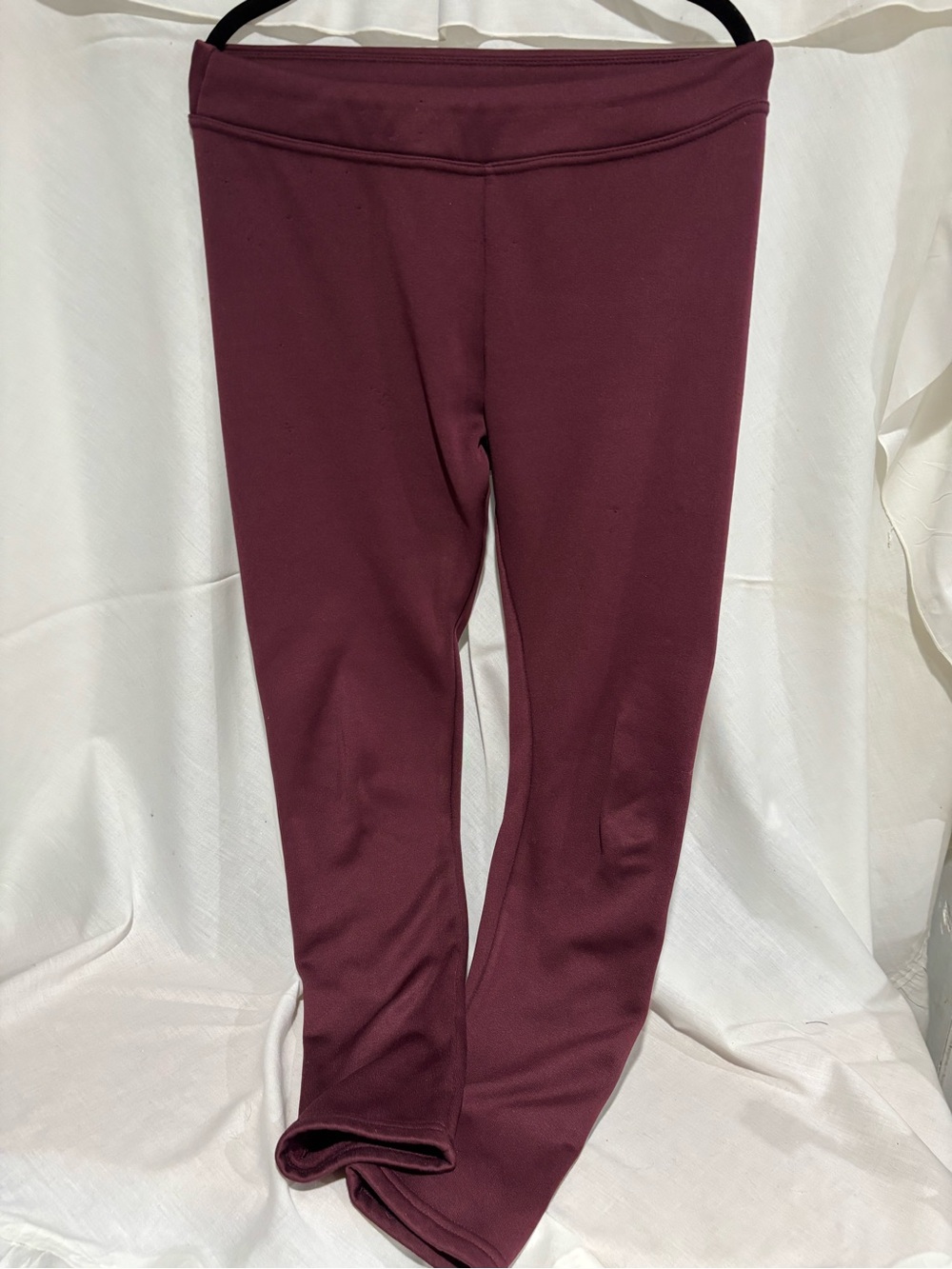 Serra Kids Maroon Stretch Leggings